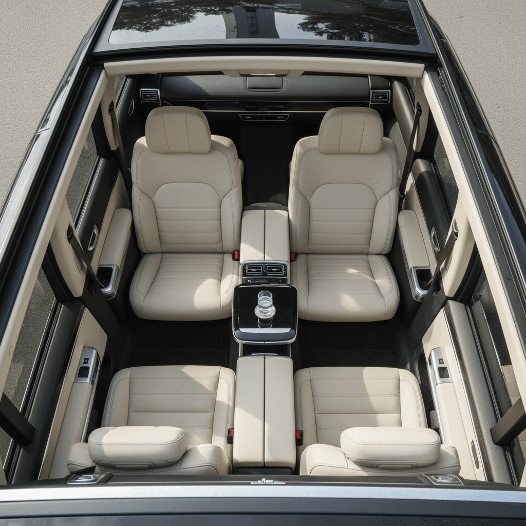 K5 rear seats