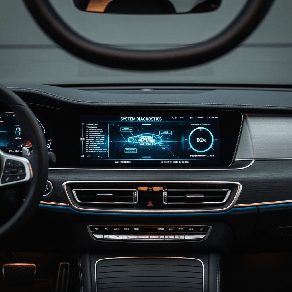 K5 interior details
